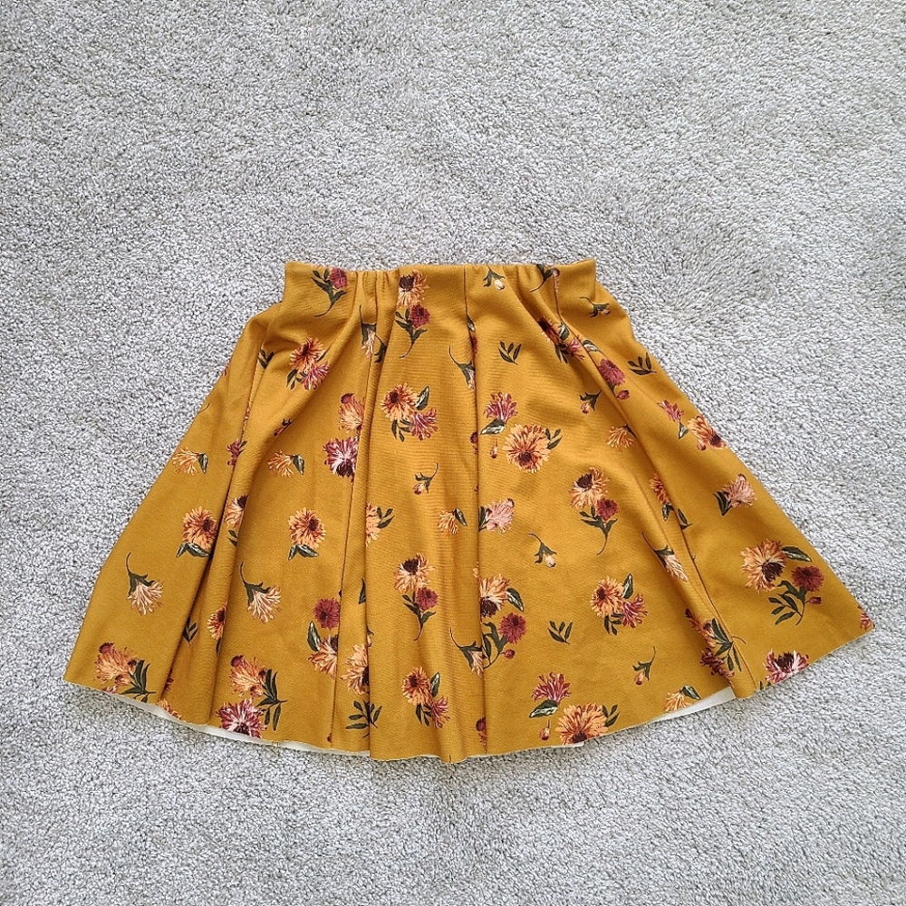 Zara Flora Skirt
